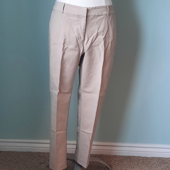 Alfred Sung beige cropped pants - Picture 1 of 5
